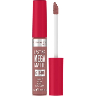Rimmel Lasting Mega Matte ľahký tekutý matný rúž 16h Strapless 7,4 ml