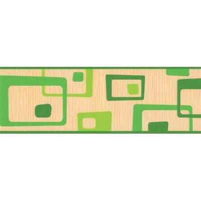 IMPOL TRADE 69032 Samolepiaca bordúra abstrakt, rozmer 5 m x 6,9 cm