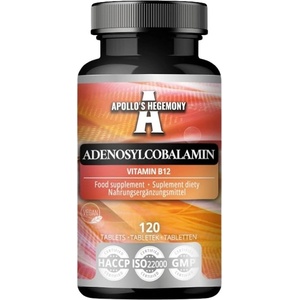 Apollo's Hegemony Adenosylcobalamin Vitamin B12 400 mcg [120 Таблетки]