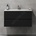 Bath Deluxe Шкаф за баня с мивка KENWOOD 91x50x45 см, черен (SETBT0122)