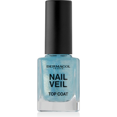 Dermacol NAIL VEIL top coat Sparkling ocean lak na nechty 11 ml