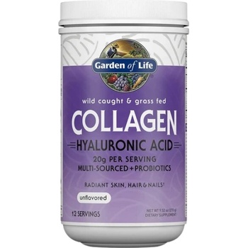 Image 1 of Garden of Life Wild Caught & Grass Fed Collagen with Hyaluronic Acid Powder [270 грама] Неовкусен