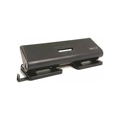 Rapesco Перфоратор Rapesco 75-P, с 4 дупки, за 16 листа, черен, office1_1055100033
