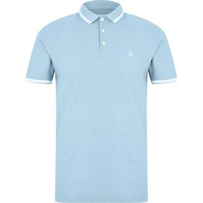 Original Penguin Мъжка блуза с яка Original Penguin OP Tipped Polo Shirt Mens - Cool Blue