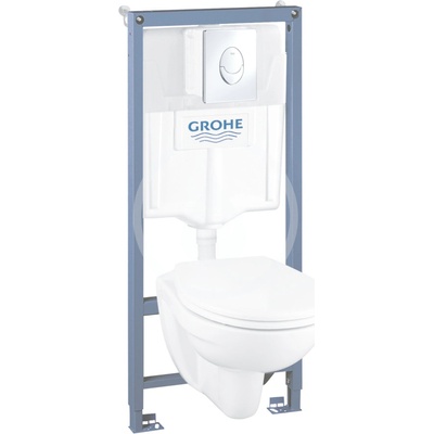 GROHE Solido tlačítko Skate Air chrom + sedátko 39192000
