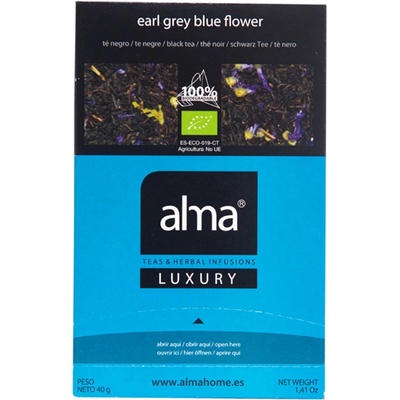 Alma EARL GREY sypaný černý čaj v pyramidách 20 sáčků