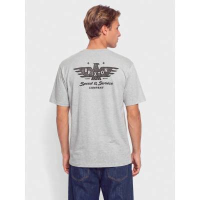 Brixton Ewing Stnd heather grey šedá