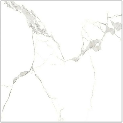 EcoCerram Statuario clasic lesk 60 x 60 cm bílá 1,44m²