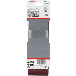 Bosch Комплект шлифовъчни ленти BOSCH, 3 части, X440, 75 x 533 мм, 60 броя, 2608606070 (2608606070)