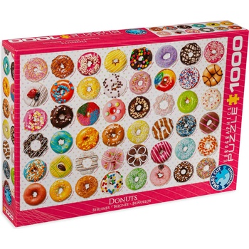 EUROGRAPHICS Пъзел Eurographics от 1000 части - Понички (60000585)