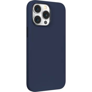 Púzdro Devia Nature Series Silicone Case iPhone 14 Pro - Navy modré