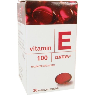 VITAMIN E ZENTIVA POR 100MG CPS MOL 30