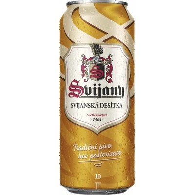 Svijany Svijanská Desítka 10° 4% 0,5 l (plech)