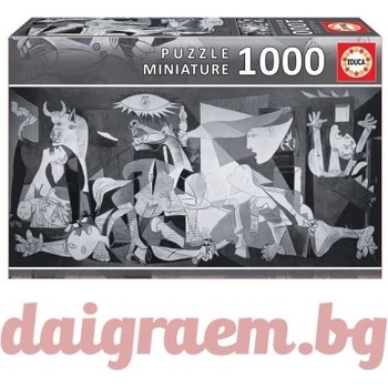 Educa Пъзел EDUCA 14460 - 1000 части - Guernica, P. Picasso, Minuature (EDU14460)