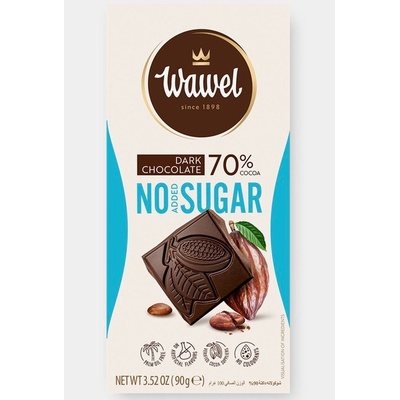 Wawel Čokoláda bez cukru 70% Bar 90 g