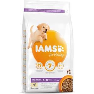 Iams Dog Puppy Large Chicken 3kg (1754-128061)