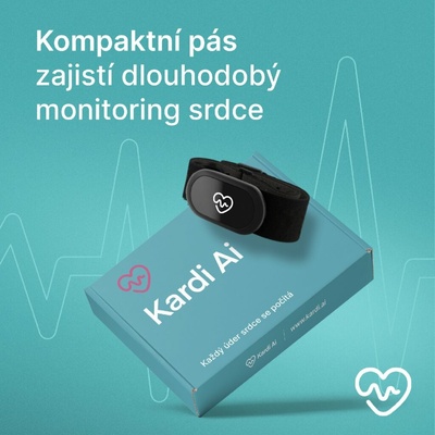 KARDI AI 3 měsíční EKG monitoring srdce M-XXL – Zboží Dáma