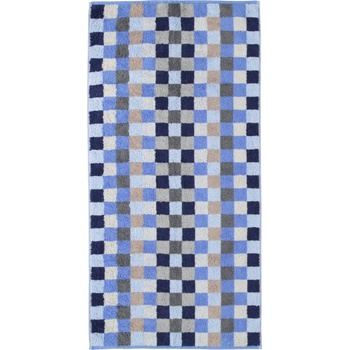 Cawö Кърпа Unique шахмат 50 x 100 см сапфирена (942 50/100 11)