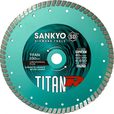Sankyo Diamantový kotúč 230 mm TI-R9