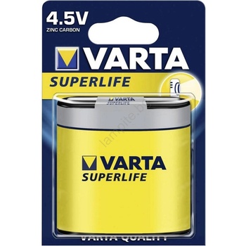 VARTA 2012 - 1 бр. Цинково/въглеродна батерия SUPERLIFE 4, 5V (VA0018)