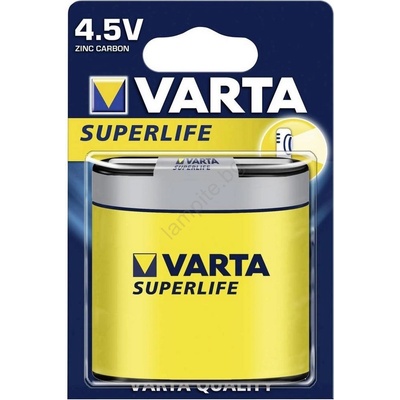 VARTA 2012 - 1 бр. Цинково/въглеродна батерия SUPERLIFE 4, 5V (VA0018)