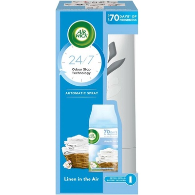Air Wick Freshmatic Difuzér a náplň do osviežovača vzduchu Prádlo vo vánku 250 ml