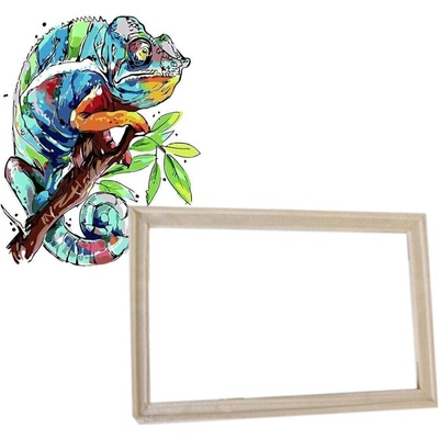 Gaira Malovanie podľa čísel Chameleón