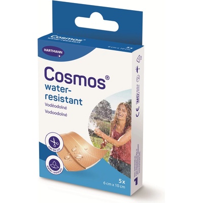 Cosmos water-resistant voděodolná náplast 6 x 10 cm 5 ks