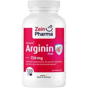 Zein Pharma Arginine Plus with Vascorine [120 капсули]