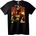 NOONEBRAND Тениска Безкористен Рок - 6XL, Black