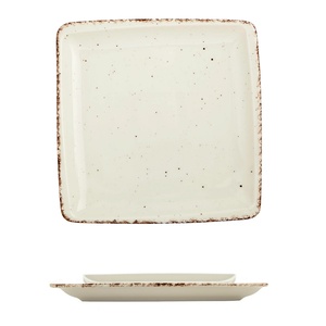 Gural Porselen - Side Квадратна чиния 17x17cm. (NBNORD17X17DU58KH) (0180401)