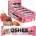 OSHEE протеиново блокче с вкус на малина и бадем кашон 47g x 12 бр