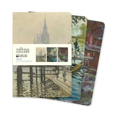 National Gallery: Monet Set of 3 MIDI Notebooks