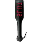 EASYTOYS Шлепалка из кожзаменителя Black Slut (32, 5 cm)