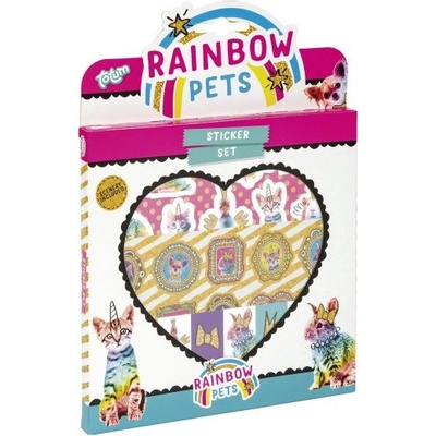 Totum - Комплект стикери с домашни любимци