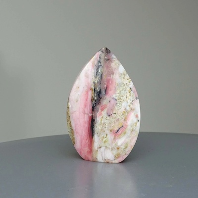 Andský růžový opál leštěný 68g, Peru | MINERALS-STONES® 16060