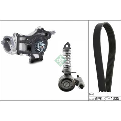 Vodní pumpa + klínový žebrový řemen Schaeffler INA 529 0295 30 (529029530)