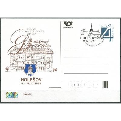 Česká pošta (1999) CDV 40 O - P 50 - Holešov - Národní výstava poštovních známek - příležitostné razítko