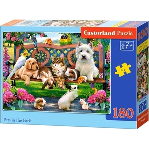 Castorland Пъзел Castorland от 180 части - Животни в парка (B-018444) - ozone
