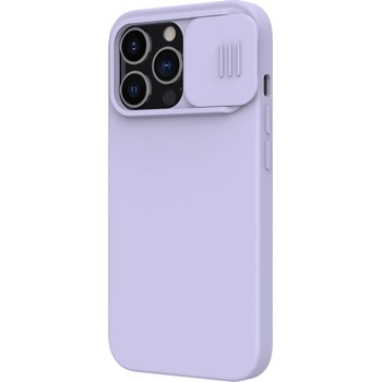 Image 1 of Nillkin Гръб Nillkin CamShield Silky Silicone Case за Apple iPhone 13 Pro - Лилав