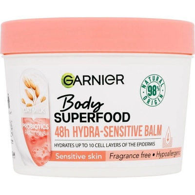 Garnier Body Superfood 48h Hydra-Sensitive Balm от Garnier за Жени Балсам за тяло 380мл