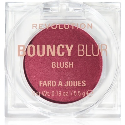 Revolution Bouncy Blur освежаващ руж цвят Bouncy Berry 5.5 гр