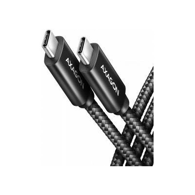 AXAGON BUCM4X-CM10AB USB-C Cable - USB-C, USB4 Gen 3x2 1m, PD 240W, 8K HD, ALU, Braid Black