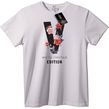 NOONEBRAND Тениска V-Флорал - L, Black