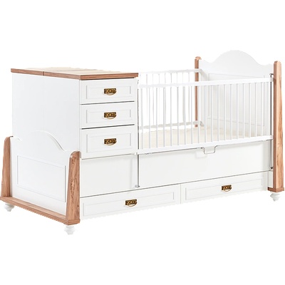 Carmen Бебешка кошара и детско легло 2в1 TIFFANY 80 x 180 (3575520)