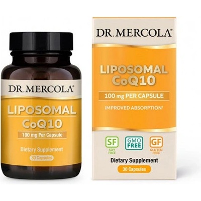 Dr.Mercola CoQ10 Ubiquinone liposomální 100 mg 30 kapslí
