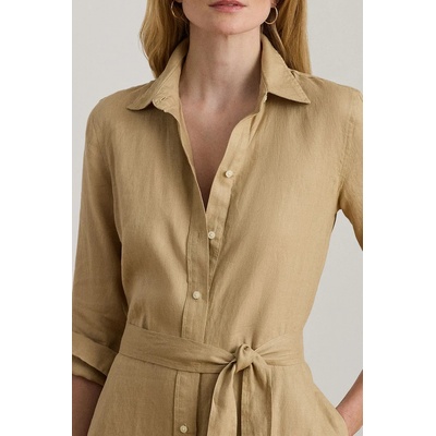 Ralph Lauren рокля тип риза от лен (200P13686)