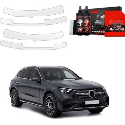 GRIZZ Protector Ochranné fólie prahov, Mercedes GLC II, C254, 2022- , coupe