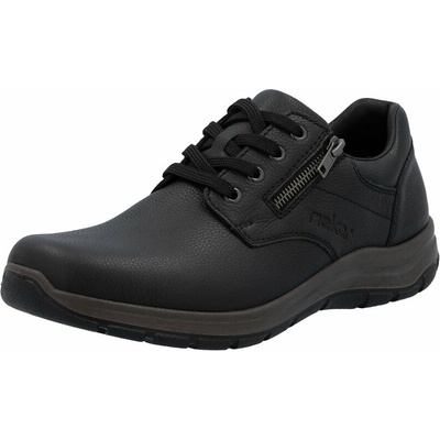 Rieker Pánské kožené polobotky 03604 00 extra široké černá