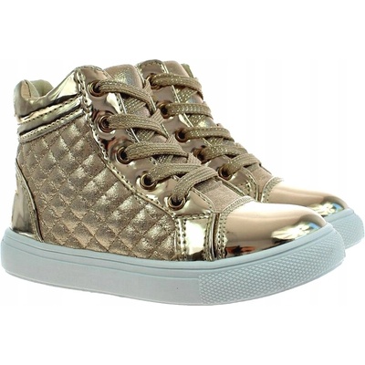 Kotníkové boty sportovní dětské boty tenisky na zip 5869